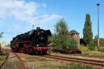 Die 44 1486-8 der Staßfurter Eisenbahnfreunde am 19.09.2015 zu Gast beim 12.