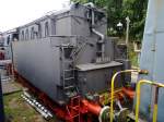 44 1085 Tender, Lok abgestellt, 1972 bei Lokomotivfabrik Floridsdorf gebaut / in Beekbergen am 6.9.2014 beim großen Eisenbahn-Spektakel  „Terug naar Toen - Zurück nach Damals“