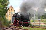 Die 44 1486-8 der Staßfurter Eisenbahnfreunde am 19.09.2015 zu Gast beim 12.