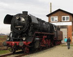 DB Museum 44 0093-3 am 27.03.2016 beim Osterfest im Eisenbahnmuseum Arnstadt.