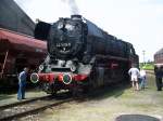 DR 44 1486-8(eine alte Nordhuserin) am 14.06.2003 zu ihrem 60.Geburtstag in Stafurt