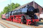 45 010 in Lichtenfels am 07.09.2013. (Besuchertage im Depot Lichtenfels des DB Museums)