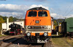 50 2988 und 218 117-0 bei den Rottweiler Dampfloktagen 8.10.22.