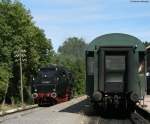 50 2988 der WTB beim Umsetzen in Zollhaus-Blumberg 10.08.08