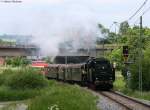 50 2988 und VT 121 der HzL als HzL 649 (Trossingen DB-Trossingen Stadt) am km 10,0 1.6.09