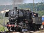 Die 052 beim Rangieren im Bahnhof Amstetten