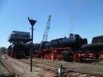 50 1849-4, 50 3610-8 und dahinter 50 3628-0 war am 20.08.11 vor dem Kohlehochbunker beim 21. Heizhausfest in Chemnitz-Hilbersdorf zusehen. 

