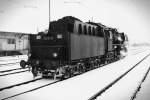 Dampflokomotive der Baureihe 50 (50 2740) im Bahnhof Villingen (Schwarzwald)