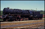 Als letzte Lok war am 3.5.1990 im Bahnhof Nossen die 503581 in den Lokzug eingereiht.