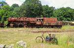 Am 10.06.17 war wieder Tag der offenen Tür bei der Loksammlung Bernd Falz in Falkenberg/Elster. Hier ist die 50 3652 zu sehen.