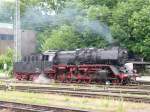 50 3636 der GES beim Wasser fassen auf dem Betriebsgelnde der ESG in Bietigheim - Bissingen.