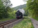 50 3610-8 am 25.05.07 bei der berfhrung von Krefeld nach Dieringhausen. Am 26.05. und 27.05. kam sie mit einem Sonderzug auf der Wiehltalbahn zum Einsatz (Dieringhausen-Oberwiehl)