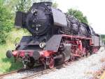 Die BR 50 3636 der GES im Bahnhof Korntal-Mnchingen am 3.Juni 2007