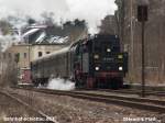 50 3648-8 bei der Durchfahrt durch den Bahnhof Grnstdtel zu sehen.