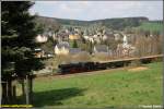 50 3648 hat am 26.04.08 mit dem SEM Museumszug den Ort Thalheim erreicht.