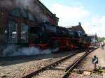 50 3708 rangiert am 24.08.07 auf dem Festgelände des Bw Chemnitz-Hilbersdorf.