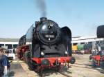 50 3501 am 19.09.2009 beim Eisenbahnfest im Bw hist. Arnstadt