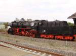 aufgenommen auf den bahnhof wernigerode
sonderfahrt der laustizer bahnfreunde
fahrt fhrt von cottbus nach wernigerode
dampflok der Baureihe 503708-0