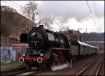 50 3610 dampft aus Ehrang zum Zielbahnhof Trier Hbf.