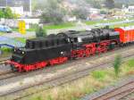 50 3501 mit dem Notfallzug in Walldorf am 24.09.2010