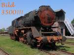 BILD 3500: Dampflok 50 3645 (Baujahr: 1942) der Stichting Stadskanaal Rail (STAR) auf Bahnhof Stadskanaal am 25-4-2011.