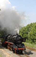 50 3616 am 05.06.2011 bei der Fahrzeugpaarade im Eisenbahnmuseum Schwarzenberg.