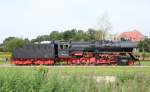 50 3521-7 am Eisenbahnromantik Hotel in Meyenburg,14.08.2011