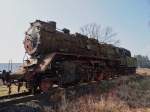 50 3523 ist hier am 05.03.14 beim Modell- und Eisenbahnclub Selb-Rehau e.V.