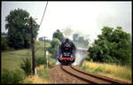 50622 war am 26.6.1993 hier bei Zuzenhausen mit einem Sonderzug nach Sinsheim unterwegs.