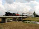 50 3648 mit Sonderzug des SEM in Glauchau (04.08.2006)