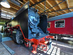 Die Dampflokomotive 50 001 Ende April 2018 im Deutschen Technikmuseum Berlin.