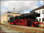 50 3691 beim alljhrlichen Eisenbahnerlebnistag in Falkenberg/Elster (Lok-Inh. B. Falz), 09.09.07.