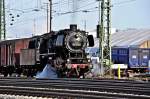 50 2740 der UEF rangiert in Ettlingen/West in die alt gewohnte Abstellung am 04.12.09