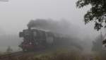 052 988-3 (50 2988) mit dem DbZ 61540 (Tuttlingen - Sigmaringen) bei Tuttlingen 29.9.14