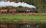 052 988-3 (50 2988) mit dem DbZ 61540 (Tuttlingen - Sigmaringen) bei Hausen im Tal 29.9.14