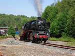 50 3616-5 ist hier beim Eisenbahnfest in Schwarzenberg am 06.05.11.zusehen.