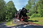 Historische Eisenbahn Frankfurt 52 4867 am 21.05.18 bei Kelkheim im Taunus mit einen Sonderzug