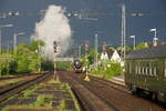 52 1360 am 29.4.18 im Rahmen des Dampfspektakel in Wittlich Hbf.