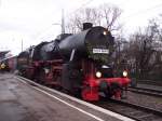 52 7596 im Bahnhof Tbingen, kurz bevor sie das letzte Mal auf groe Reise gehen wird. Die EFZ plant allerdings eine HU noch in diesem Jahr durchzufhren.