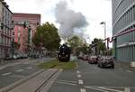 Historische Eisenbahn Frankfurt am Main 52 4867 am 04.10.20 mit einen Sonderzug auf der Hafenbahn Frankfurt am Main beim Teddybärenfahrtag