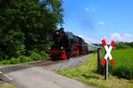 Dampf in den Taunus am 20.05.24 mit Historische Eisenbahn Frankfurt 52 4867 in Königstein