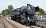 Bei der Veranstaltung in Beekbergen (NL) war die ''Kriegslokomotive'' das Objekt der Begierde. Lokomotive 52 3879 am 07.09.2024 in Beekbergen.