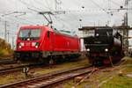 187 191 DB & 52 4867 in Koblenz Lützel, am 02.11.2024.