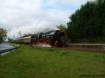 BR 52 8177-9 der Dampflokfreunde Berlin in Ahrensfelde Friedhof am 21.10.2007