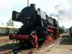 52 4924 steht am 24.08.07 auf dem Gelände des Bw Chemnitz-Hilbersdorf.