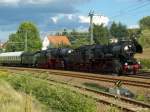 Aus Nossen dampfte dieser Lokzug nach Chemnitz Hilbersdorf.