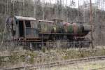 52 8069 im Eisenbahnmuseum Schwarzenberg auf bessere Zeiten.