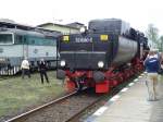 Bahnhofsfest am 01.05.2004 in Zittau: Ein kleiner Abstecher ins tschechische Nachbarland brachte eine kleine Lokschau mit sich.