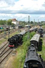 52 8168 am 110609 beim rangieren in Nrdlingen