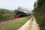 Modern Steam am Hauenstein mit der saubersten Dampflok der Welt, der 52 8055.